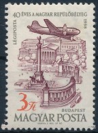 ** 1958 40 éves A Magyar RepülÅ‘bélyeg 3 Ft ,,a 3-as Szám Teteje Hiányzik'... - Sonstige & Ohne Zuordnung