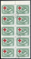 O 1957 Postáskórház 10 Sor Tömbökben (5.000) - Autres & Non Classés