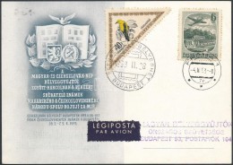 1953 Számozott (961) Légiposta LevelezÅ‘lap A Csehszlovák BélyeghétrÅ‘l - Autres & Non Classés