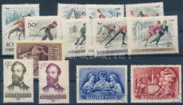 ** O 1952-1956 Bélyegnap, Jókai, Téli Sport (6.900) - Autres & Non Classés