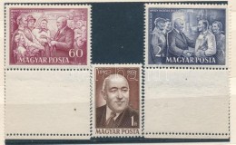 ** 1952 Rákosi Mátyás Sor, A 60f és 2Ft Alsó üresmezÅ‘vel - Sonstige & Ohne Zuordnung