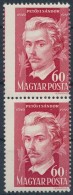 ** 1949 PetÅ‘fi 60f Pár Látványos Elfogazással - Autres & Non Classés