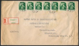 1945 (2. Díjszabás) Ajánlott Helyi Levél Hadvezérek 7 X 1P... - Other & Unclassified