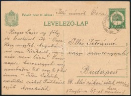 1930 8f Díjjegyes LevelezÅ‘lap KECSKEMÉT-LAJOSMIZSE-BUDAPEST 152 Vasúti... - Autres & Non Classés