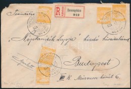 1924 Ajánlott Levél 5 X 800K Bérmentesítéssel - Sonstige & Ohne Zuordnung