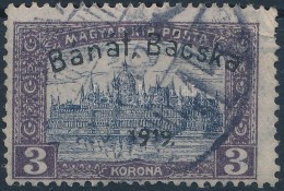 O Bánát-Bácska 1919 Parlament 3K Garancia Nélkül (20.000) - Sonstige & Ohne Zuordnung