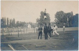 T2 1922 Pécs, Katonai Tornaverseny A Szabadban / Military Athletic Meet, Soldier Athlets, Photo - Non Classés