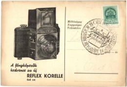 * T2/T3 1941 Reflex-Korelle FényképezÅ‘gép Reklámlap. Hátoldalon A... - Non Classés