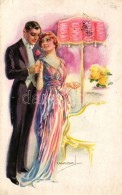 T2/T3 Couple, Art Deco Postcard Erkal No. 318/6. S: Usabal (EK) - Non Classés