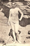 ** T2 1920s Daring Swimwear, French Fashion Postcard; Alsacienne Des Arts Photomecaniques - Non Classés