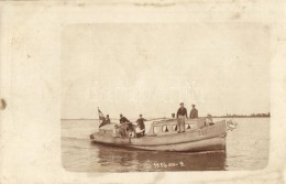 ** T2/T3 1916 232-es Számú Dunai Motoros Kishajó / Hungarian Motorboat '232', Photo (fl) - Ohne Zuordnung