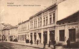 T2/T3 Belgrade, Mihály Herceg út / Fürst Michael Strasse / Street, Grand Hotel Paris (EK) - Non Classés