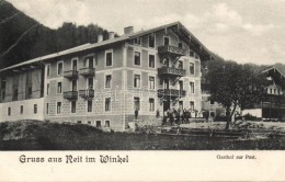 ** T3 Reit Im Winkl, Gasthof Zur Post / Guest House, Verlag Pernat & Thauer Spezialhaus Für Ansichtskarten... - Unclassified