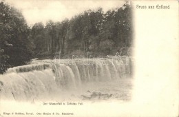 ** T2/T3 Keila-Joa, Schloss Fall; Wasserfall / Waterfall (EK) - Non Classés