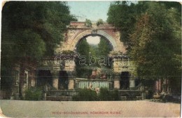 T3 Vienna, Wien XIII. Schönbrunn, Römische Ruine / Roman Ruins, B. K. W. II. 37 (kopott Sarkak / Worn... - Non Classés