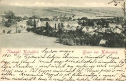 T2 Kabold, Kobersdorf; Látkép A Herceg Eszterházy Várral / Panorama With Castle - Ohne Zuordnung