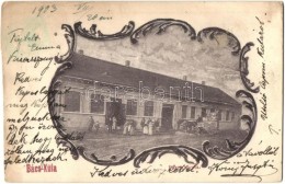 T4 Kula, Bácskula; Postahivatal / Post Office, Art Nouveau (vágott / Cut) - Non Classés