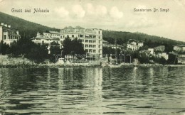 * T3/T4 Abbázia, Abbazia, Opatija; Dr. SzegÅ‘ Szanatórium /  Sanatorium (EB) - Non Classés