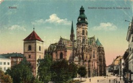 T3 Kassa, Kosice; Erzsébet Székesegyház, Orbán Torony / Chatedral, Tower (EB) - Ohne Zuordnung