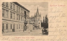 T2/T3 1899 Kassa, Kosice; Kossuth Lajos Utca, Jakab-palota; Breitner Mór PapírkereskedÅ‘... - Ohne Zuordnung