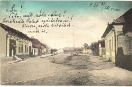 * T2 Bonyha, Szászbonyha, Bahnea; FÅ‘ Utca, Schuller Frigyes üzlete / Main Street, Shop - Ohne Zuordnung