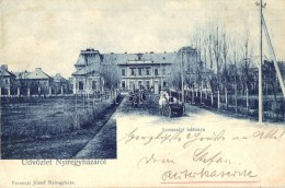* T2/T3 1899 Nyíregyháza, Lovassági Laktanya. Ferenczi József Kiadása (EK) - Ohne Zuordnung