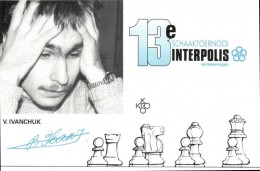 ** 9 Db MODERN Sakk Képeslap A 13. Interpolis VersenyrÅ‘l / 9 MODERN Chess Postcards From The 13th... - Non Classés