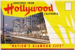 ** Hollywood - MODERN Postcard Booklet With 12 Pictures - Non Classés