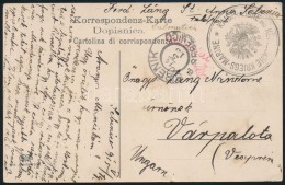 1915 Képeslap / Postcard 'KAISERLICHE UND KÖNIGLICHE KRIEGS-MARINE' + 'SIBENIC SEBENICO' - Autres & Non Classés