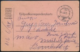 1914 Tábori LevelezÅ‘lap GYÅR-GRAZ 302 A Vasúti Bélyegzéssel - Autres & Non Classés