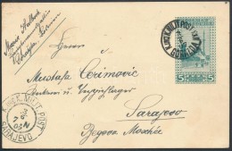1907 Díjjegyes LevelezÅ‘lap ,,MP GORAZDA' - Autres & Non Classés