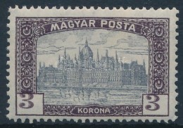 ** 1919 Magyar Posta 3K, Keretbe Tolódott értékszám - Autres & Non Classés