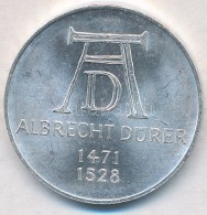 NSZK 1971D 5M Ag 'Albrecht Dürer' T:2
FRG 1971D 5 Mark Ag 'Albrecht Dürer' C:XF
Krause KM#129 - Ohne Zuordnung