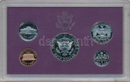 Amerikai Egyesült Államok 1992S 1d-1/2$ 6xklf Db Dísztokos Szettben T:PP 
USA 1992S 1 Dime - 1/2... - Ohne Zuordnung