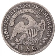 Amerikai Egyesült Államok 1834. 5c Ag 'Liberty Cap Half Dime' (1,23g) T:3
USA 1834. 5 Cents Ag 'Liberty... - Non Classés