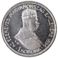 1896KB 1K Ag 'Millenium' Jelöletlen Artex-veret (5,11g) T:P / Hungary 1896KB 1 Korona Ag 'Hungarian Conquest... - Sin Clasificación