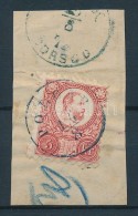 1871 Réznyomat 5kr / Mi 10 Kék/blue 'POLGÁR' - Sonstige & Ohne Zuordnung