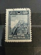 RARE 10 KURUS GR GROUCH TURKEY 1920'S MINT/USED STAMP TIMBRE - Oblitérés