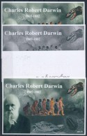 ** 2012/15 Darwin 4 Db-os Emlékív Garnitúra (28.000) - Sonstige & Ohne Zuordnung