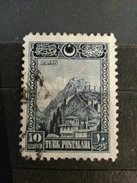 RARE 10 KURUS GR GROUCH TURKEY 1920'S USED STAMP TIMBRE - Oblitérés