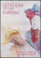 GedÅ‘ Ilka (1921-1985) Kiállítása. Bp., 1987, MÅ±csarnok. Kiadói... - Non Classés