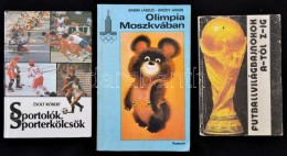 Vegyes Sport Témájú Könyvek, 3 Db:
Bassa László, Bródy János:... - Non Classés