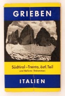 Italien: Südtirol-Trentino. Östlicher Teil Und Provinz Belluno (Dolomiten). München, 1964,... - Non Classés