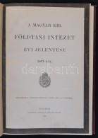 1898 A Magyar Királyi Földtani Intézet évi Jelentése 1897-ról. Bp., 1898,... - Sin Clasificación