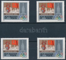 ** 1979 Olimpiai Városok - Moszkva 4 Db Tévnyomat (12.000) - Sonstige & Ohne Zuordnung