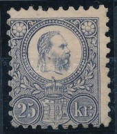 1871 Réznyomat 25kr Javított Gumival (*40.000) (repaired Gum) - Autres & Non Classés