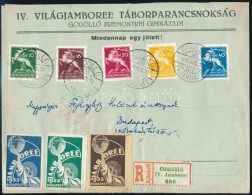 1933 Jamboree Alkalmi Ajánlott Levél - Altri & Non Classificati