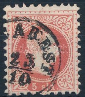 O 1867 Magyar Posta Romániában 5 Sld ,,(BU)KAREST' (60.000) - Otros & Sin Clasificación