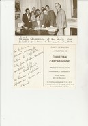 CARTECOMITE DE SOUTIEN A CHRISTIAN CARCASSONNE ET MICHEL NOIR - 69140 RILLIEUX - ANNEE 1985 - Partiti Politici & Elezioni