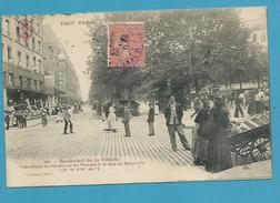 CPA TOUT PARIS 181 - Boulevard Du Temple Marchand Ambulant (Xème Et XIXème) Edition FLEURY - Distretto: 10